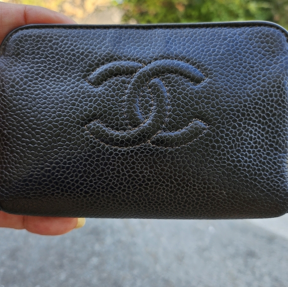 CHANEL Handbags - EUC Chanel Pouch Super Rare